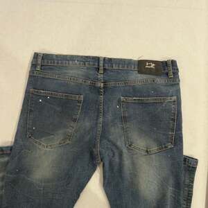 Dsquared2 Blue Distressed Denim Jeans
